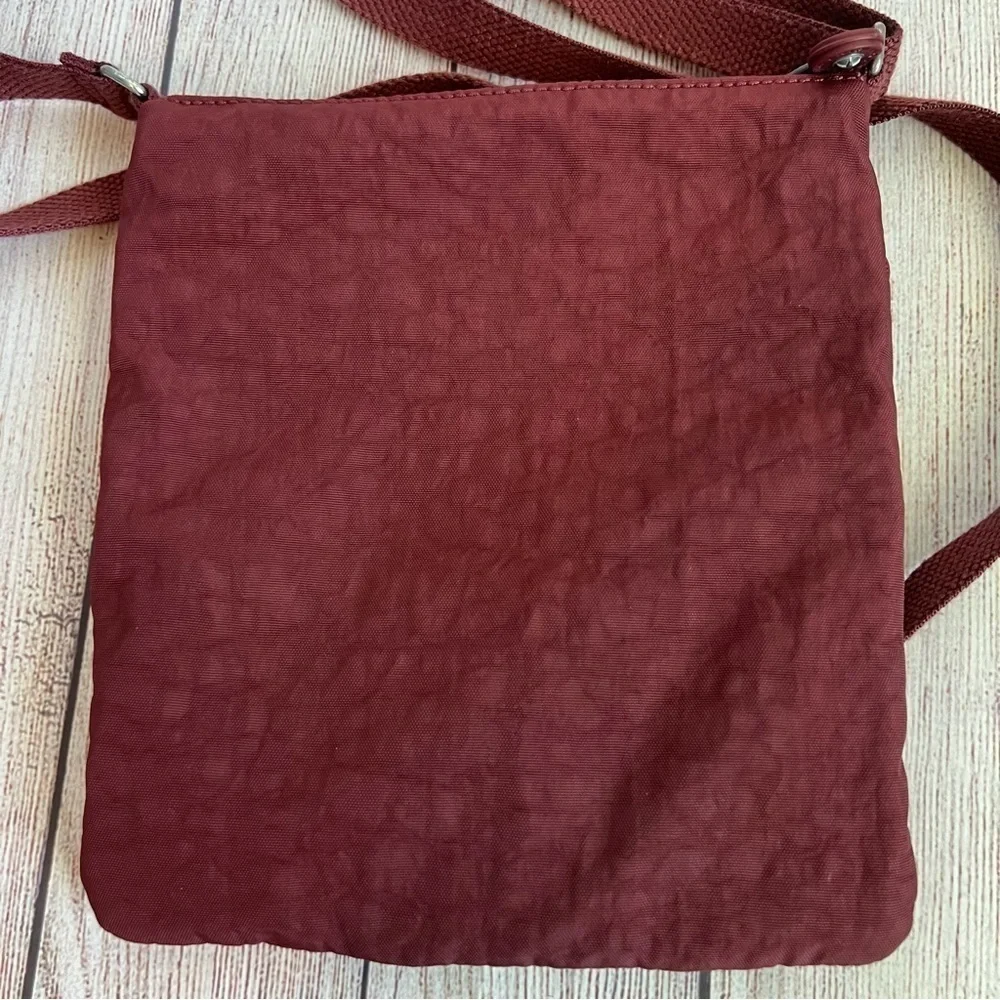 Kipling Burgandy Crossbody Bag Purse